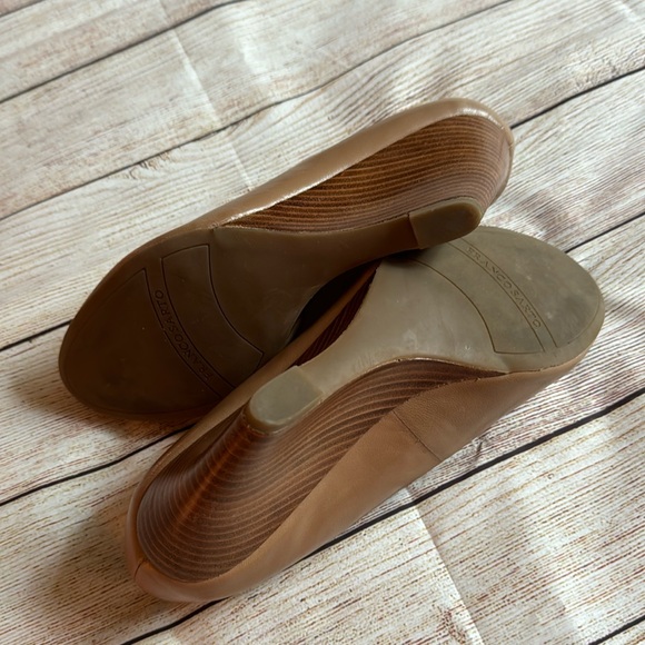 Franco Sarto - Wedge Tan Dress Shoes - Picture 2 of 2